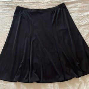 Chicos Easywear black skirt size number 3 NOTE: Chico’s sizing chart.